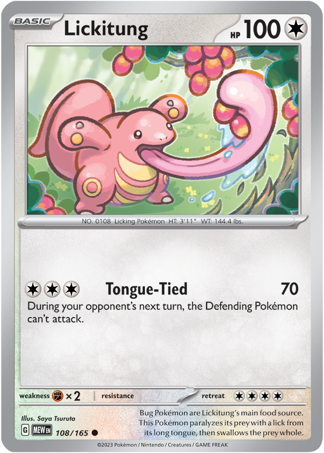 Scarlet Violet 151 Card 108