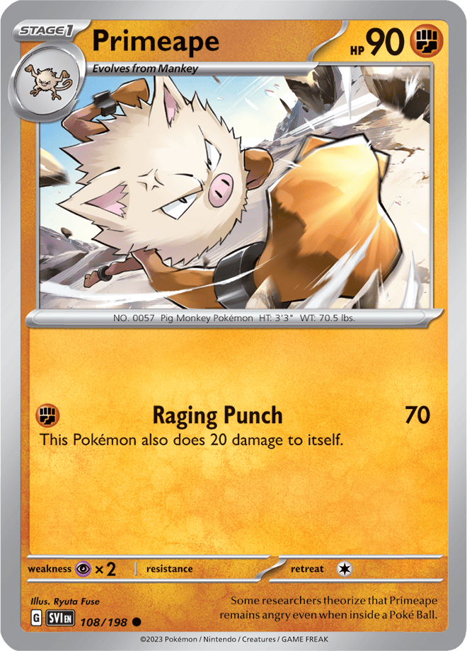 Scarlet & Violet Card 108