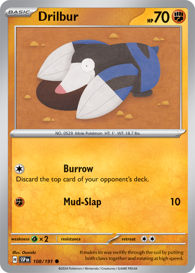 Surging Sparks Card 108
