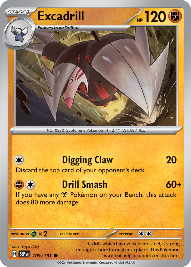 Surging Sparks Card 109