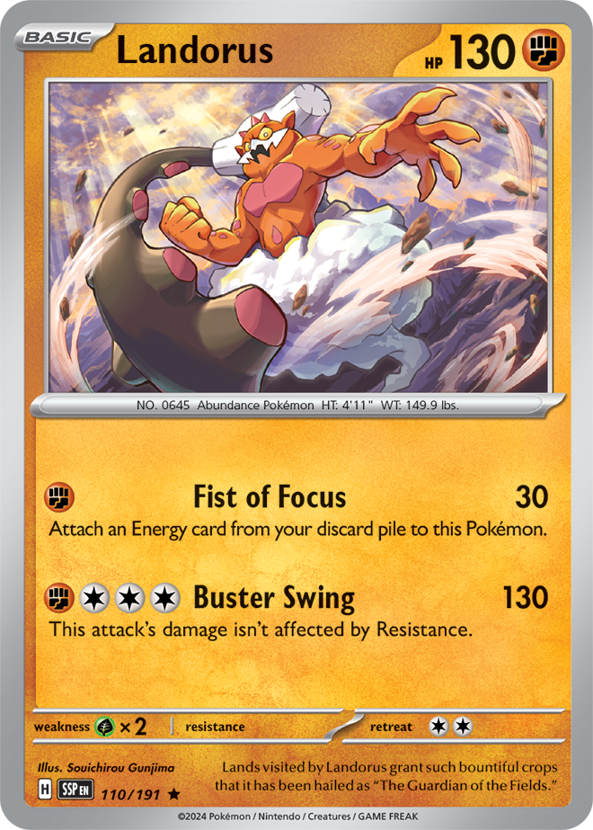 Surging Sparks Card 110