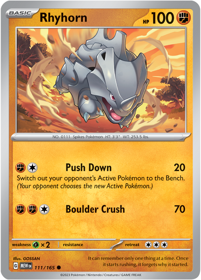 Scarlet Violet 151 Card 111