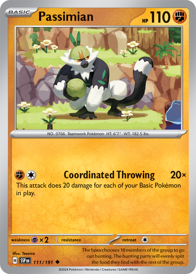 Surging Sparks Card 111
