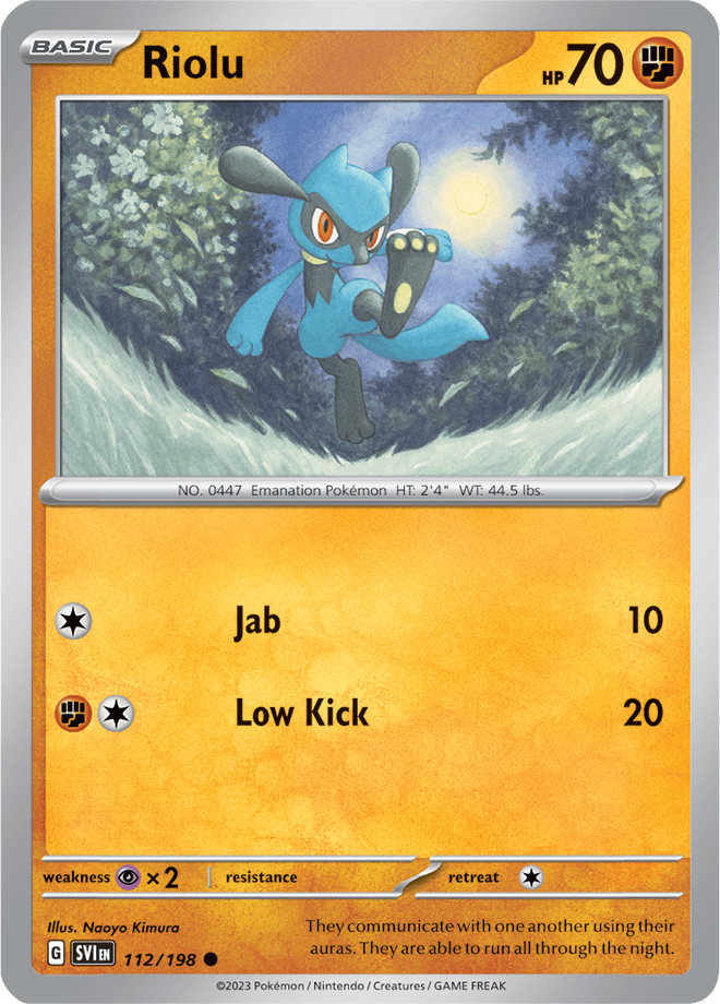 Scarlet & Violet Card 112