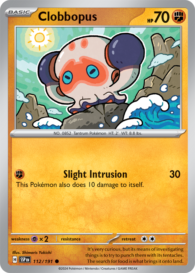 Surging Sparks Card 112