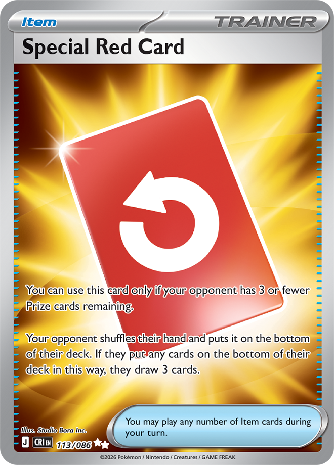 Special Red Card - Chaos Rising Card #113