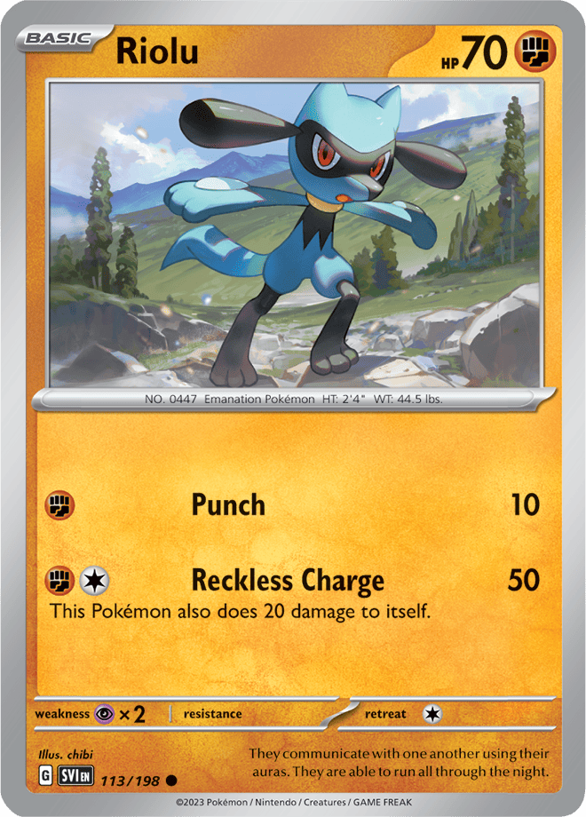 Scarlet & Violet Card 113