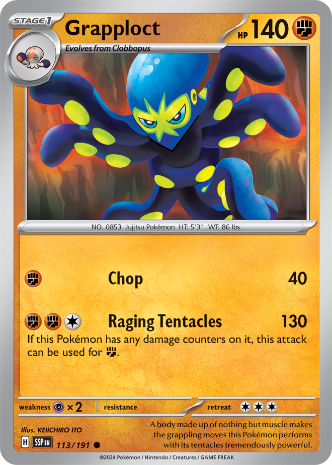 Surging Sparks Card 113