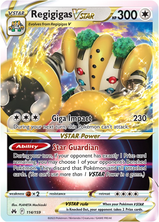 Crown Zenith Card 114