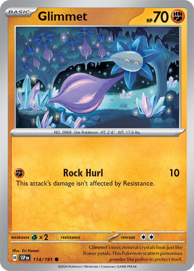 Surging Sparks Card 114