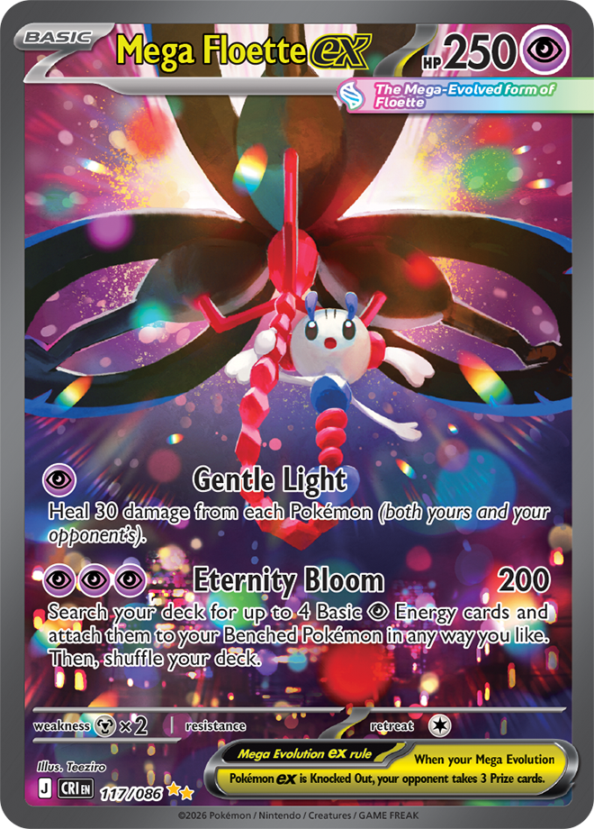 Mega Floette ex - Chaos Rising Card #117