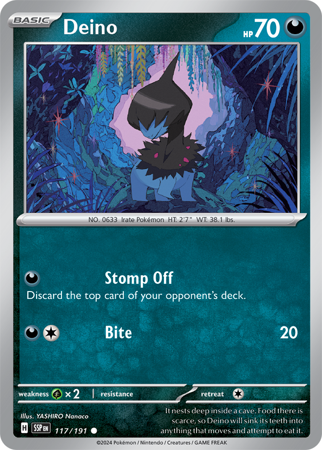 Surging Sparks Card 117