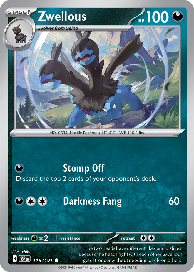 Surging Sparks Card 118