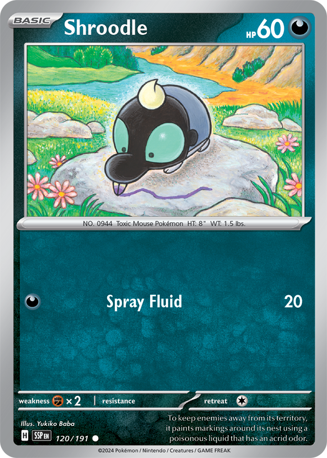 Surging Sparks Card 120