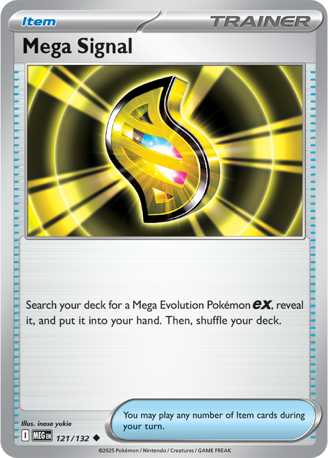 Mega Evolution Card 121