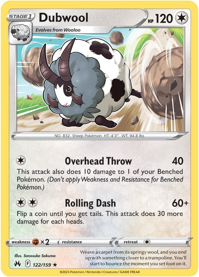 Crown Zenith Card 122