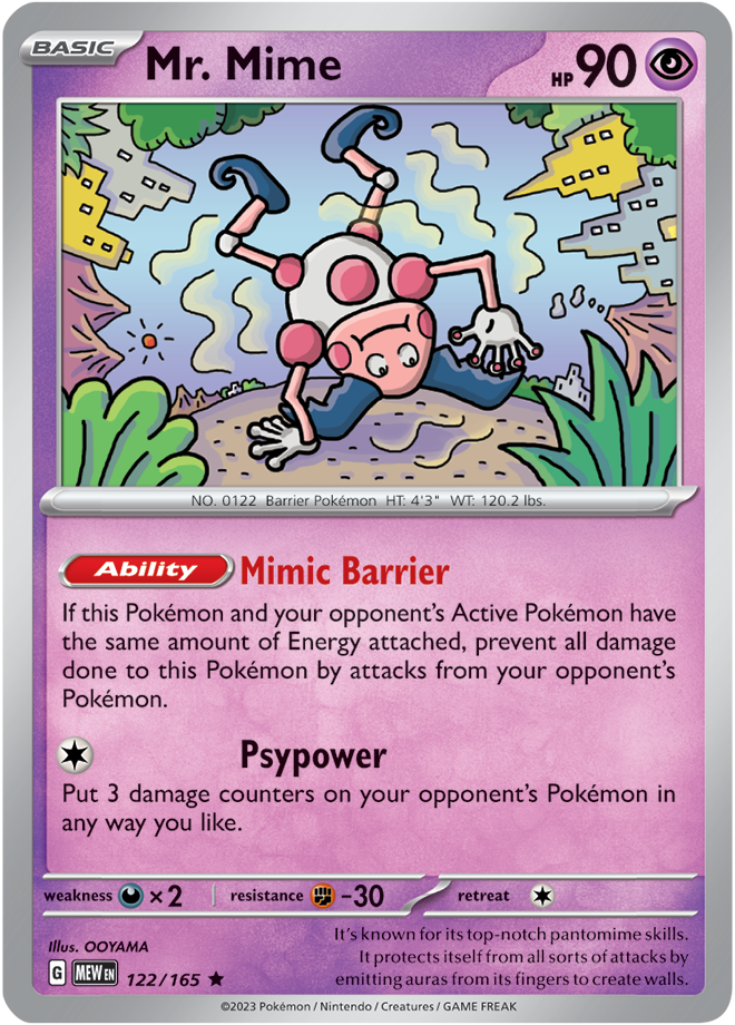 Scarlet Violet 151 Card 122
