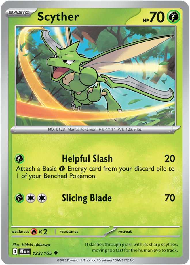 Scarlet Violet 151 Card 123