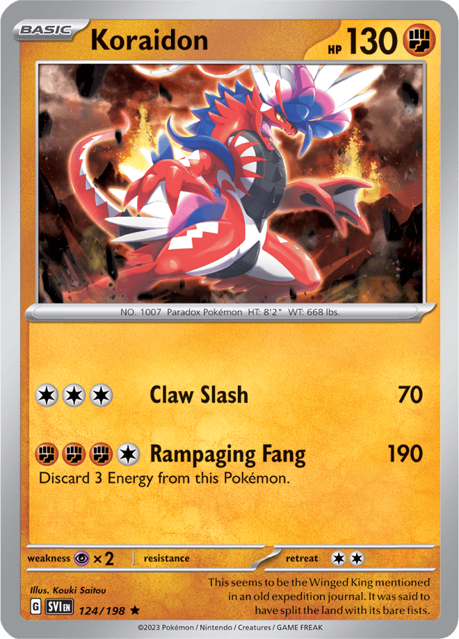 Scarlet & Violet Card 124