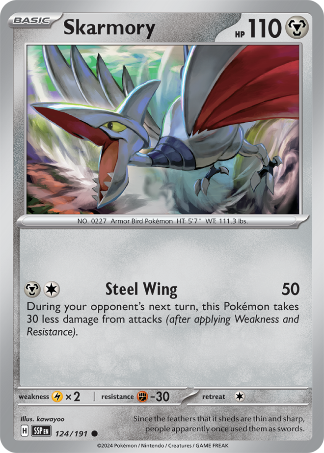Surging Sparks Card 124