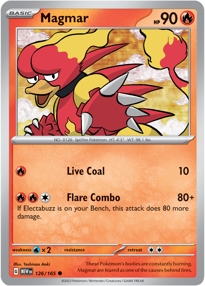 Scarlet Violet 151 Card 126