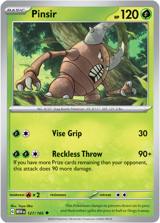 Scarlet Violet 151 Card 127