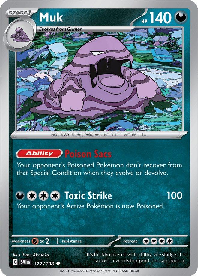 Scarlet & Violet Card 127