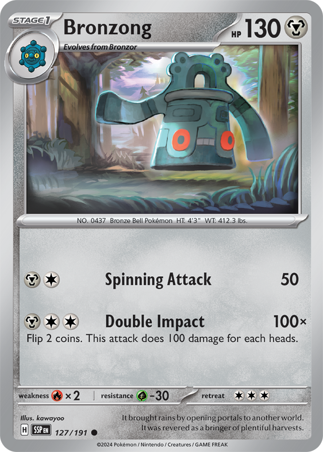 Surging Sparks Card 127