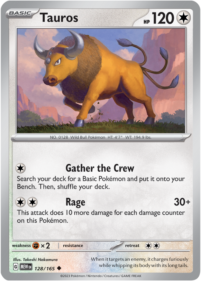 Scarlet Violet 151 Card 128
