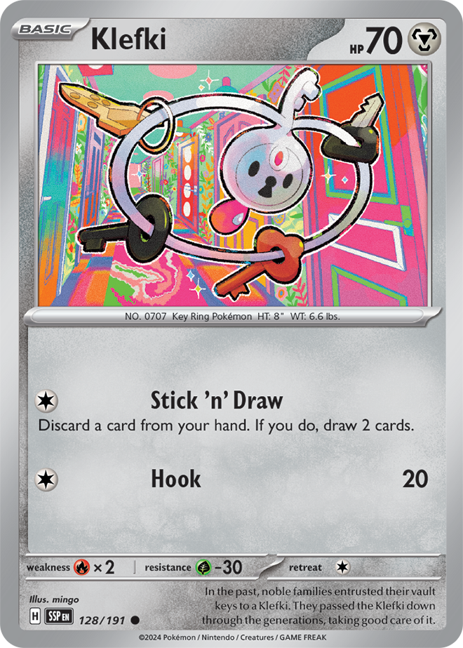 Surging Sparks Card 128