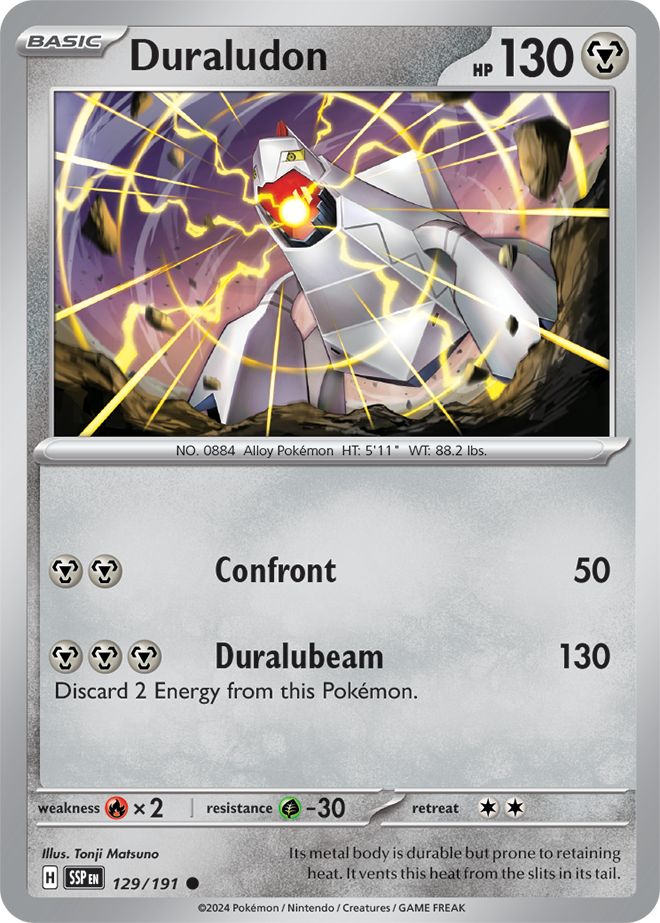 Surging Sparks Card 129