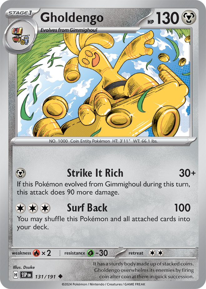 Surging Sparks Card 131