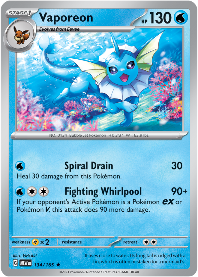 Scarlet Violet 151 Card 134