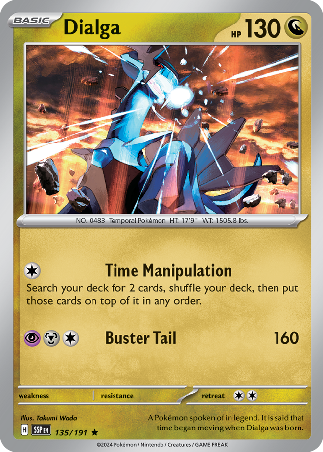 Surging Sparks Card 135