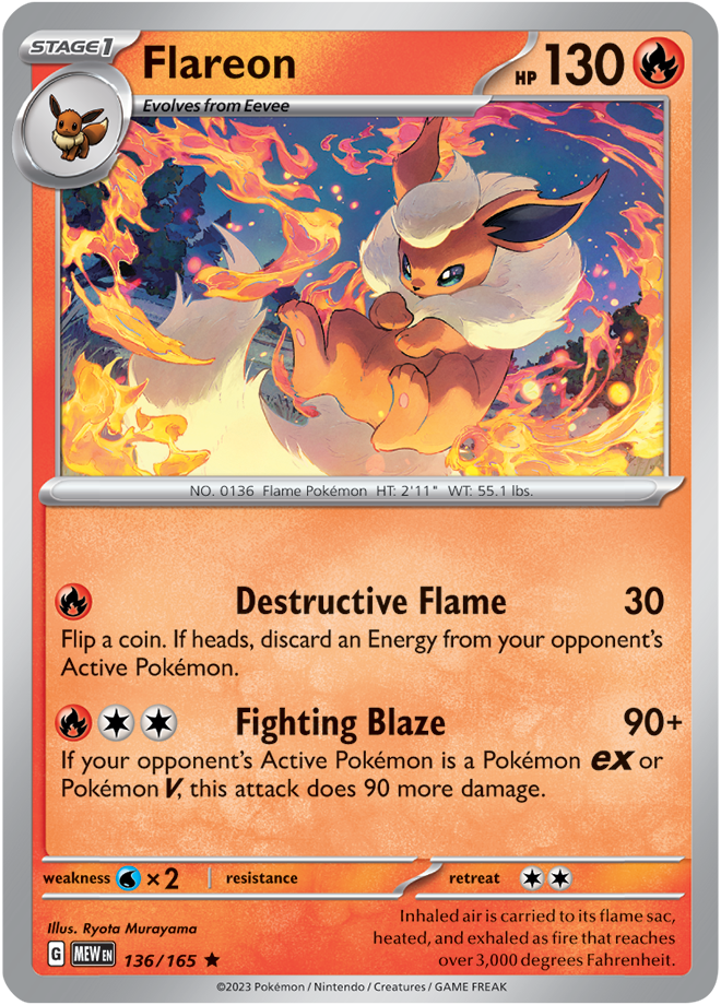Scarlet Violet 151 Card 136