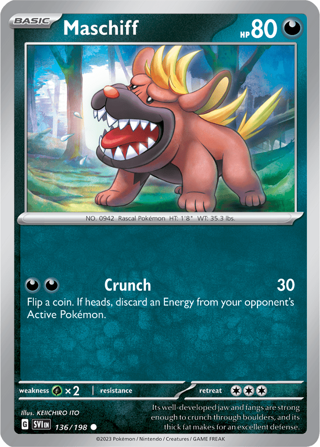 Scarlet & Violet Card 136