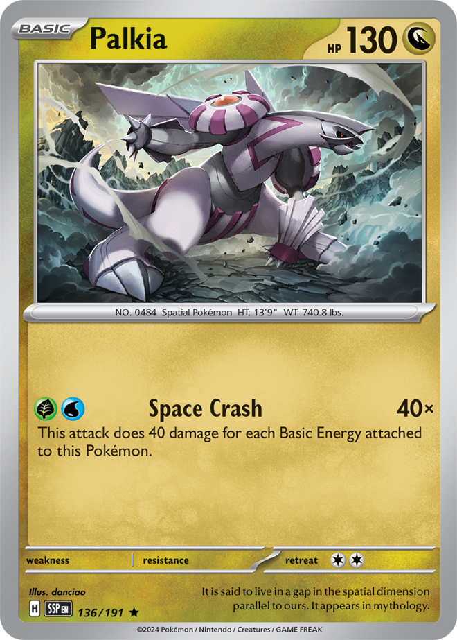 Surging Sparks Card 136