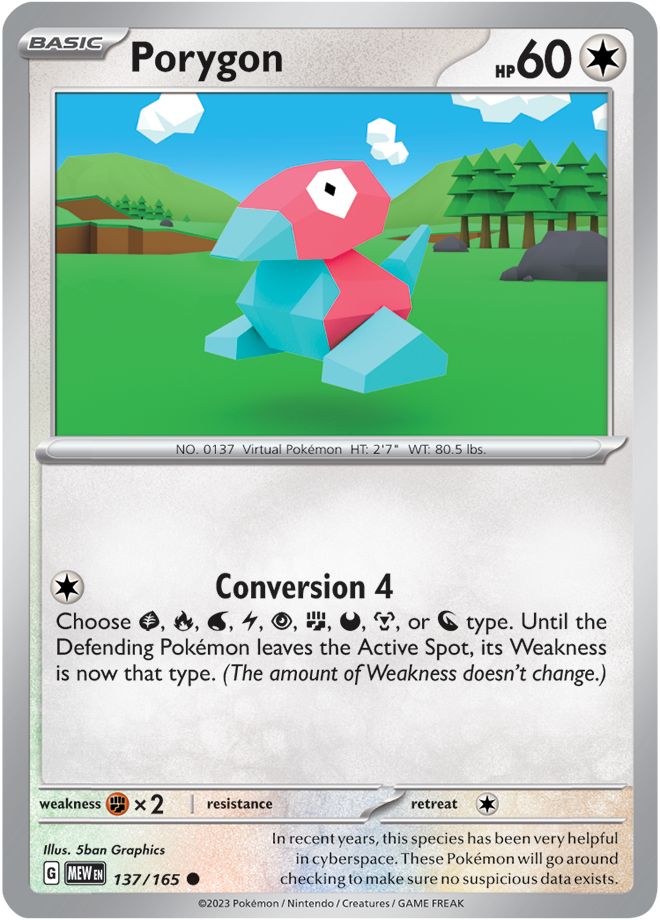 Scarlet Violet 151 Card 137