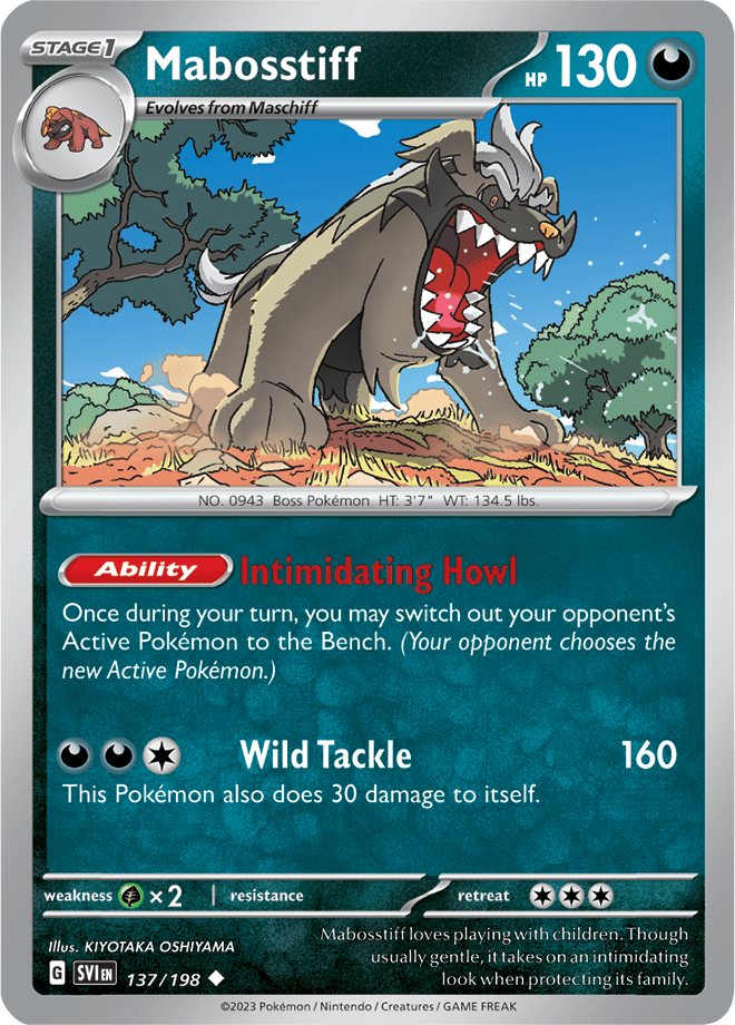 Scarlet & Violet Card 137
