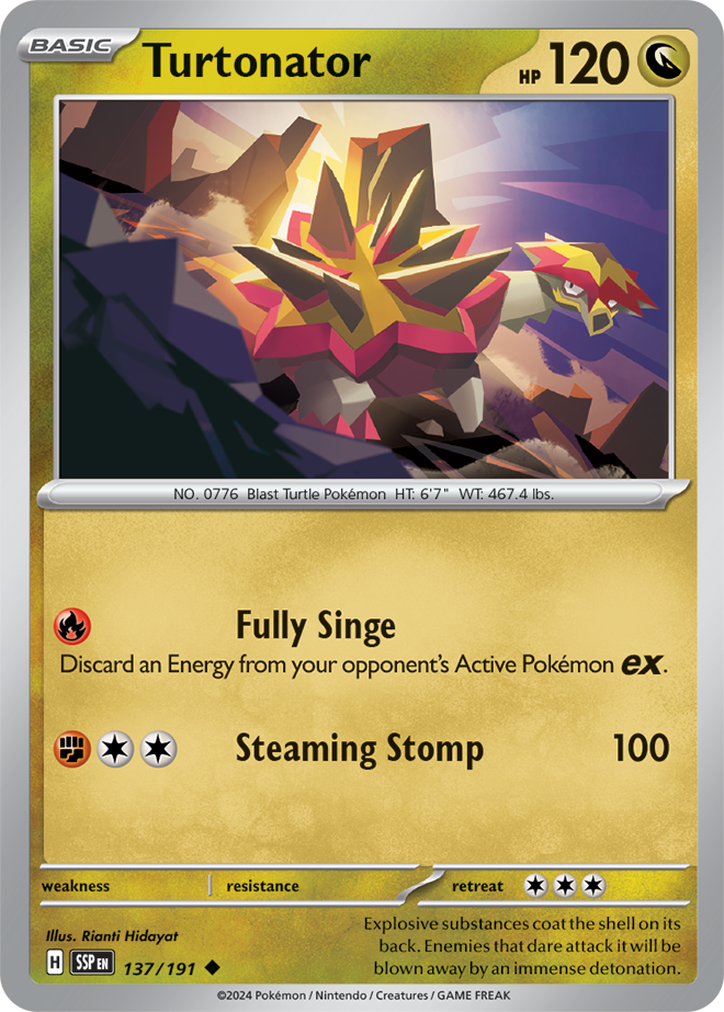 Surging Sparks Card 137