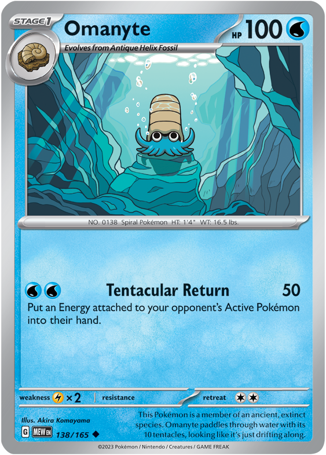 Scarlet Violet 151 Card 138