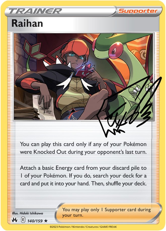 Crown Zenith Card 140