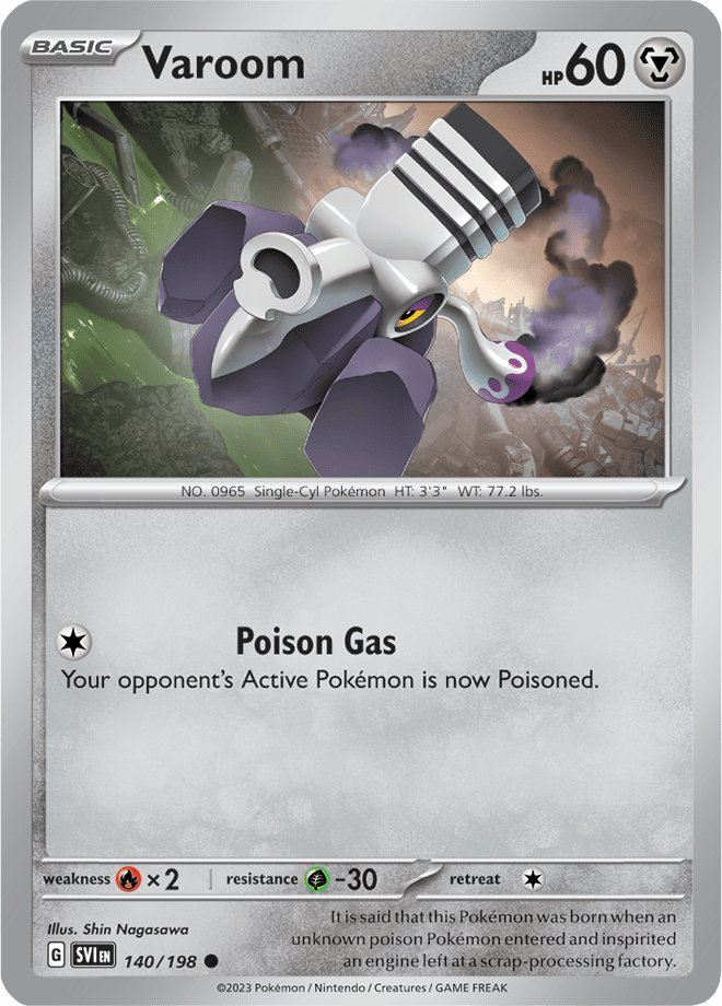 Scarlet & Violet Card 140