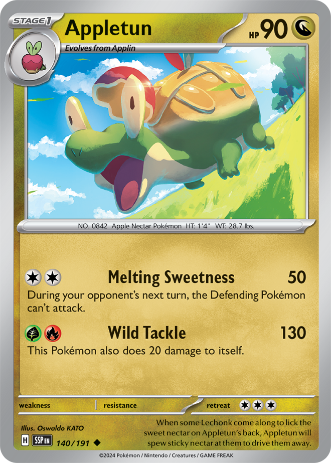 Surging Sparks Card 140