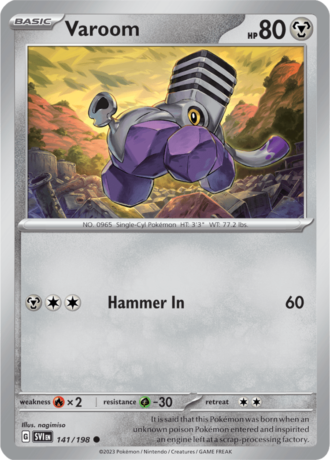 Scarlet & Violet Card 141
