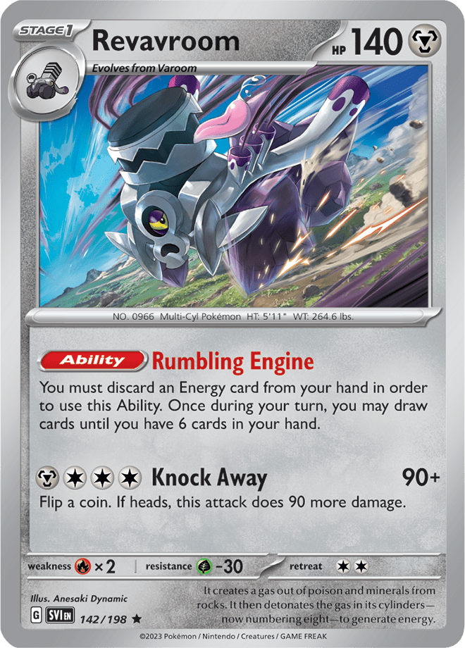 Scarlet & Violet Card 142