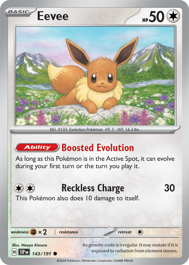 Surging Sparks Card 143