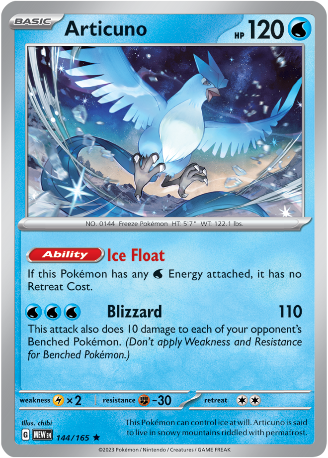 Scarlet Violet 151 Card 144