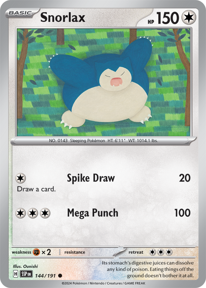 Surging Sparks Card 144