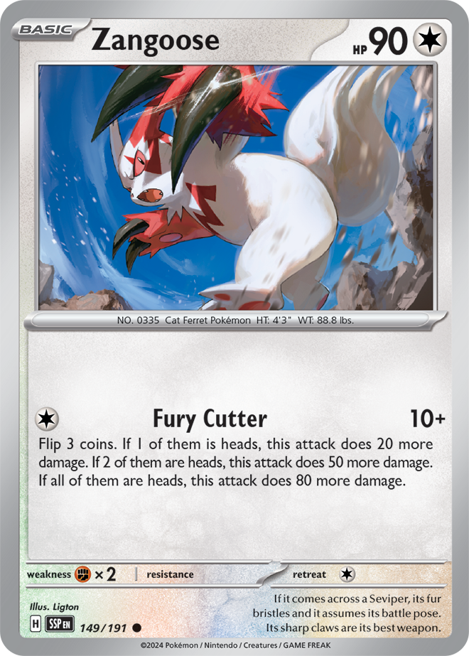 Surging Sparks Card 149
